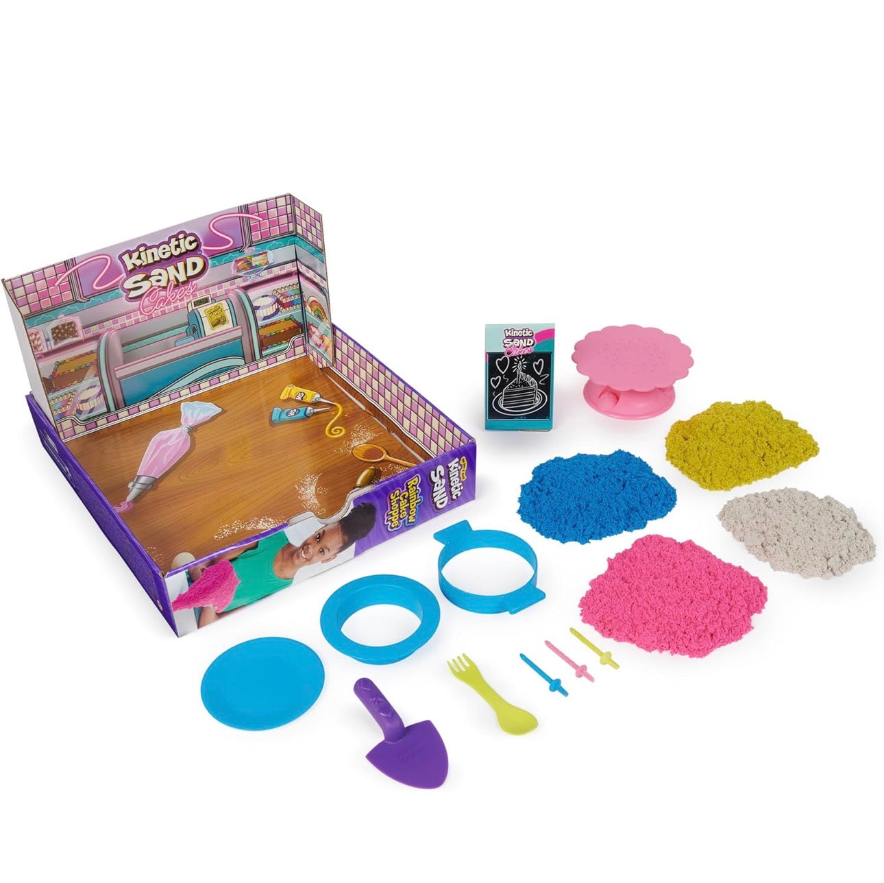 Kinetic Sand 動力沙 Rainbow Cake Shoppe Playset