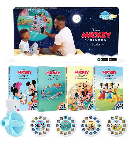 Moonlite月光故事投影機禮盒 -  Mickey & Friends