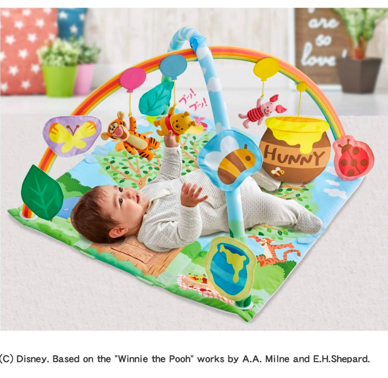 Disney Winnie the Pooh BB 成長Play Mat ❤️