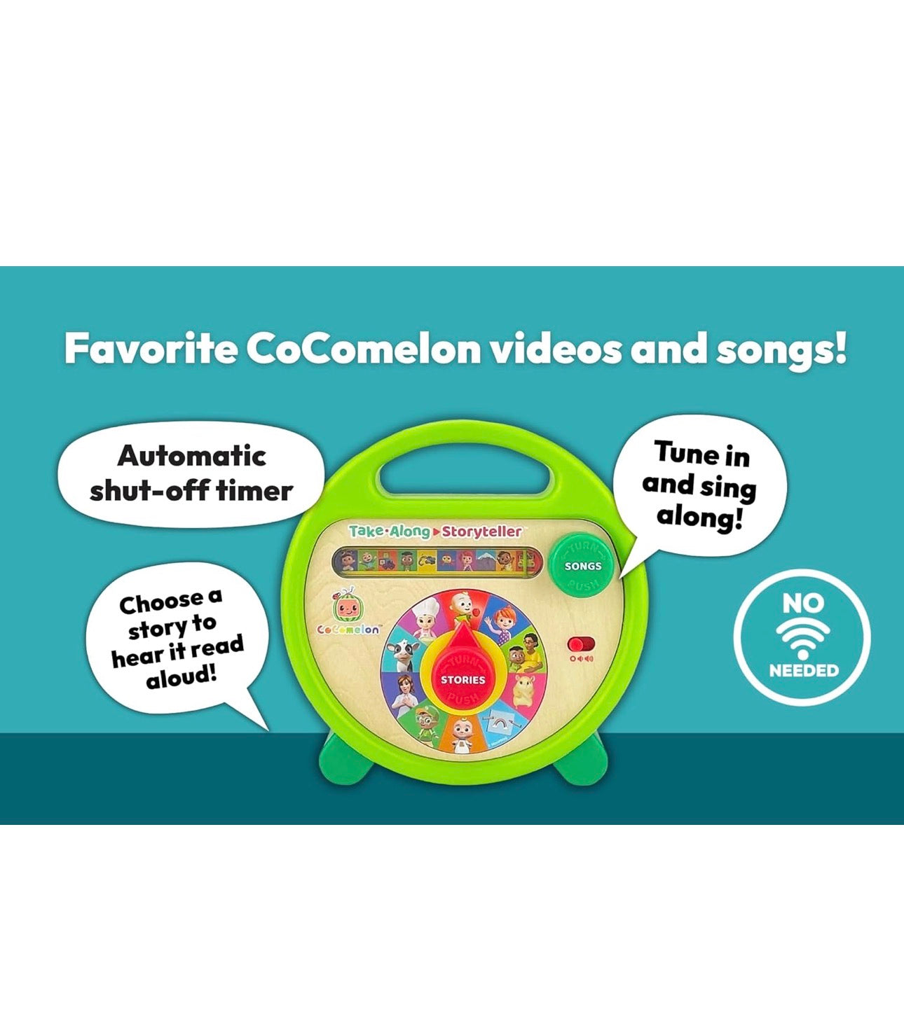 Cocomelon - 音樂故事播放機 連11本圖書套裝🎵 👶🏻