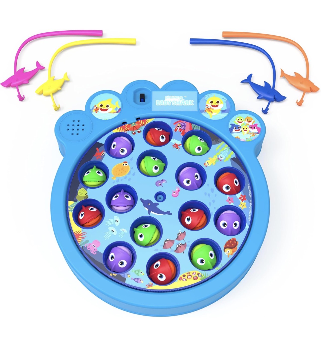 Baby shark 音樂釣魚台