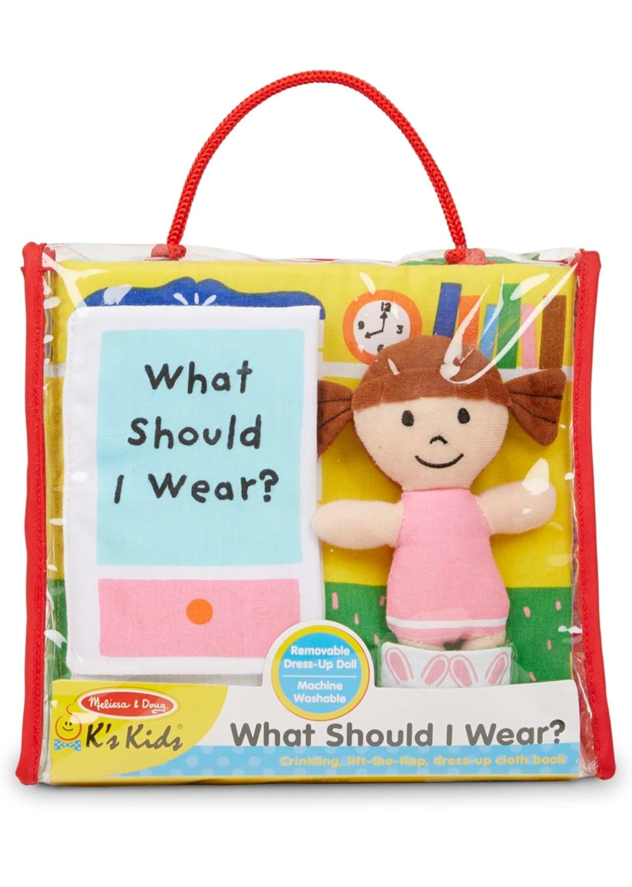 Melissa & Doug - What should I wear 軟圖書 (8面) 👗