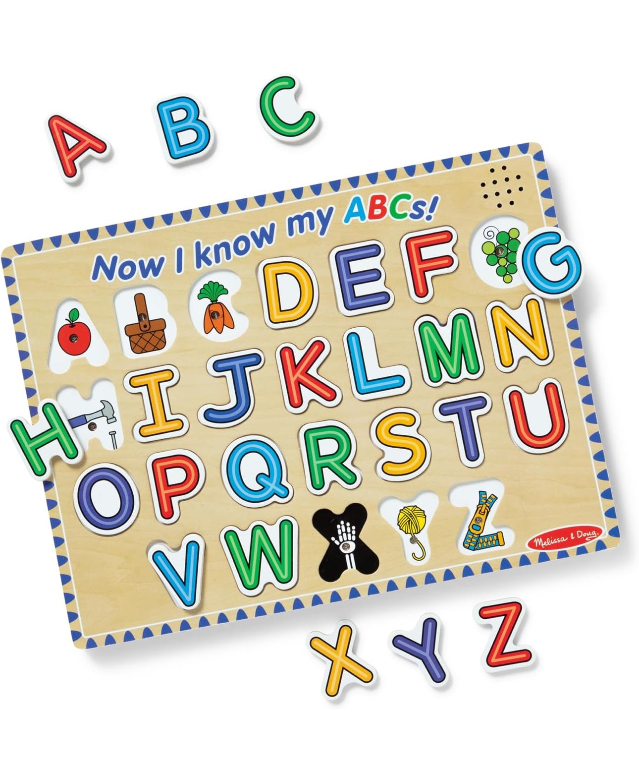 Melissa & Doug - 主題音樂拼圖系列 (Alphabets)