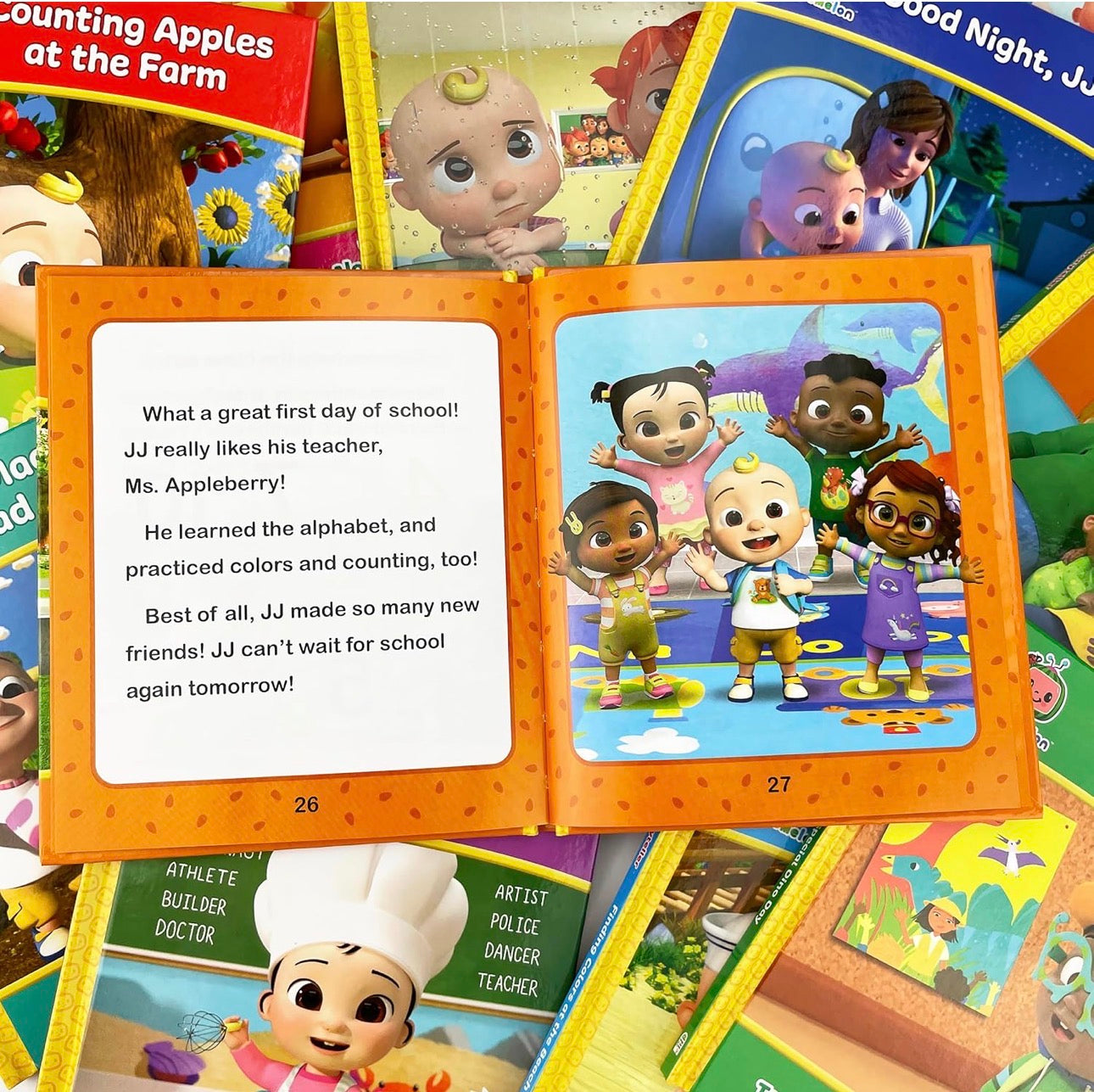 Cocomelon - 音樂故事播放機 連11本圖書套裝🎵 👶🏻