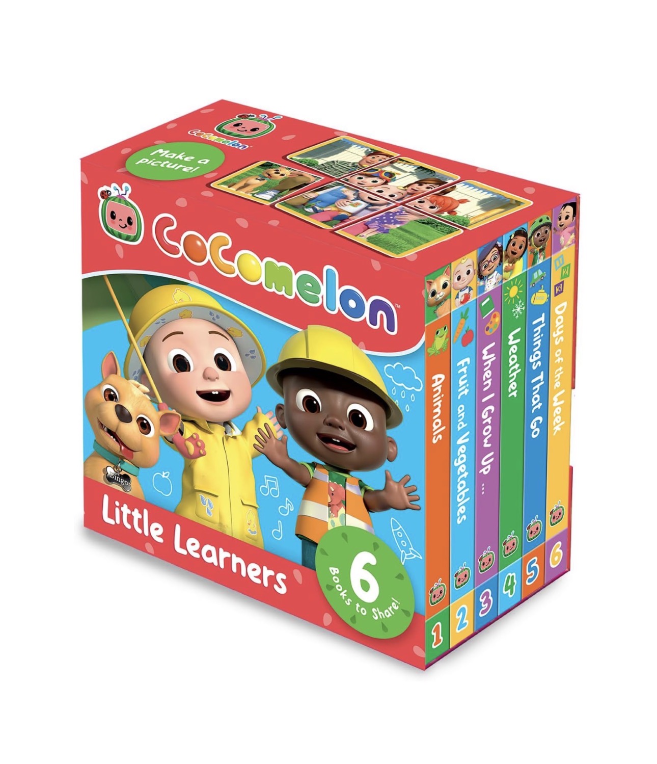 Cocomelon - 超吸引JJ Little Learners (6本裝)