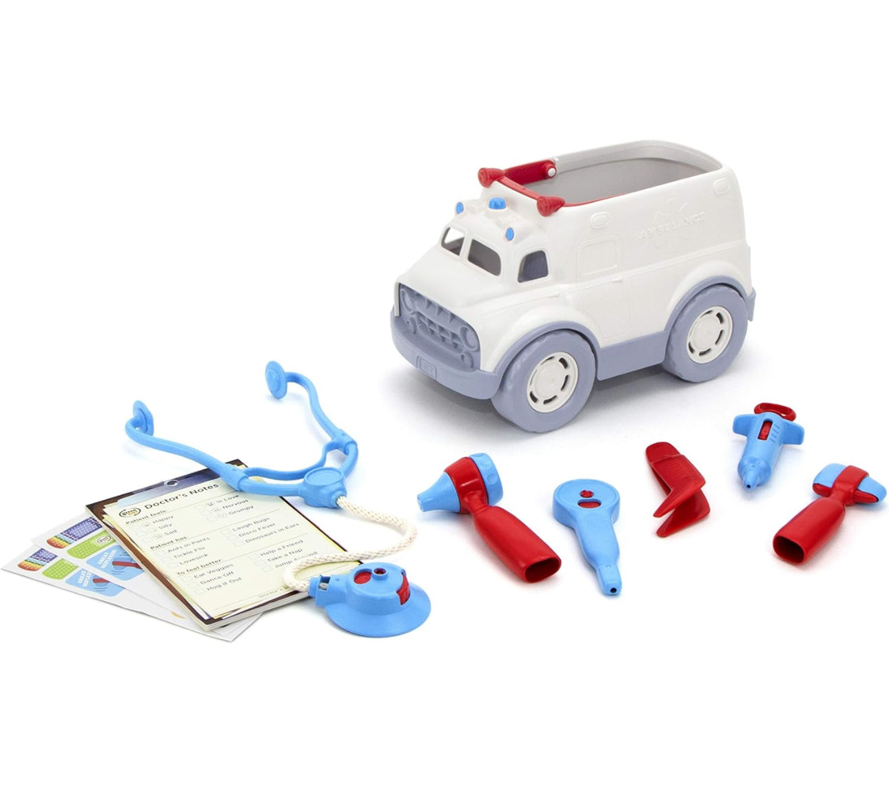 Green Toys - 救護車和醫生10件套 Play Set 🚑