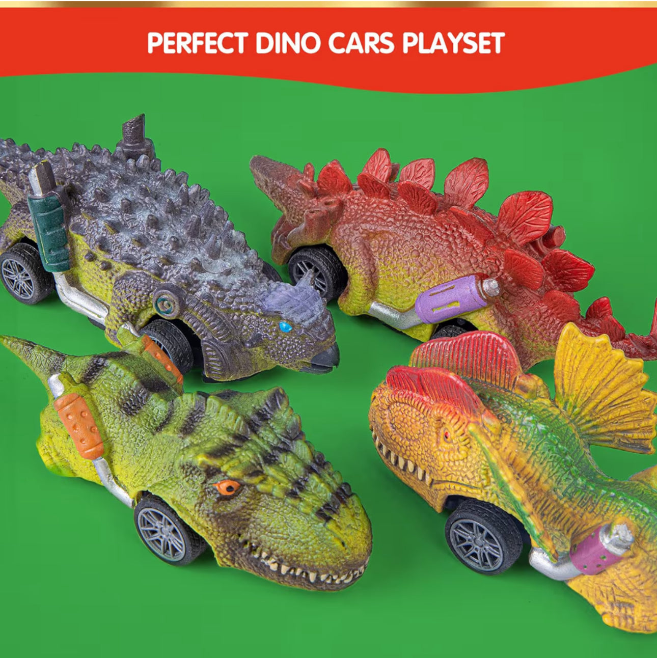 恐龍迷❤️Dino Cars Play Set 聖誕倒數月曆