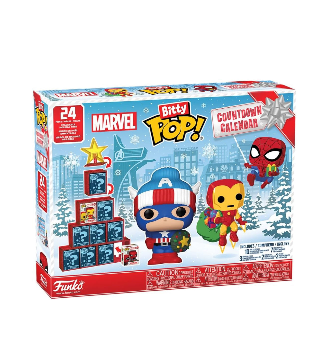 Funko Pop Marvel 聖誕倒數月曆