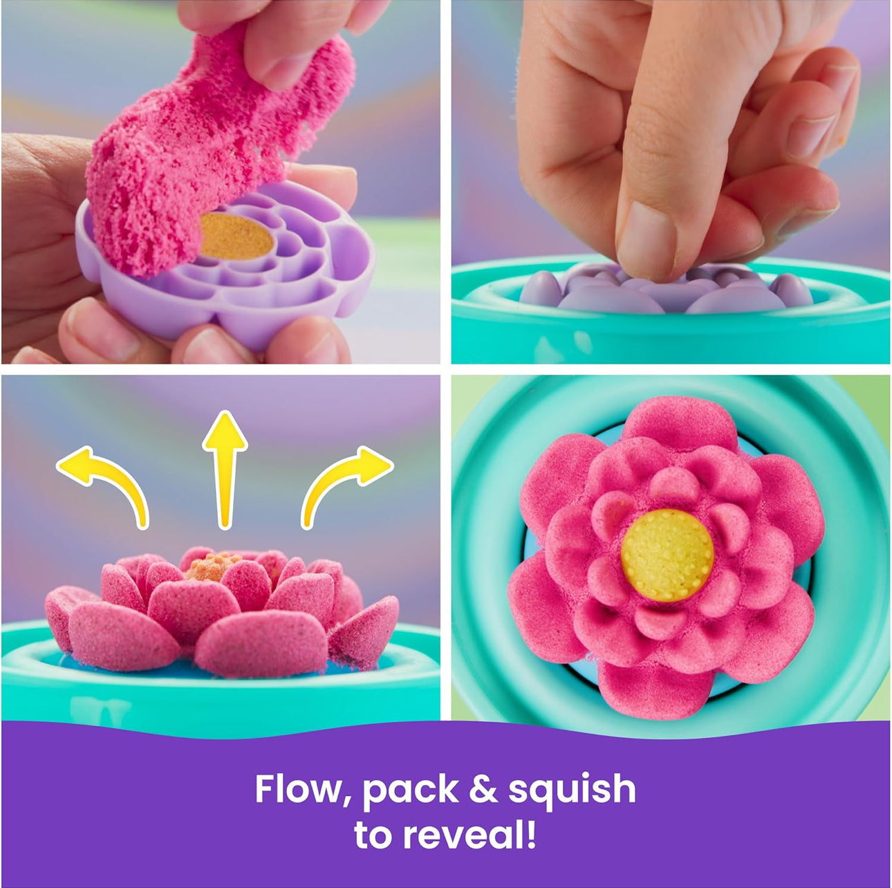 Kinetic Sand 動力沙 Squish Blossom Blooming Flower
