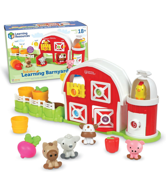 Learning Resources - 小農場捉迷藏 Play Set🐷🐮