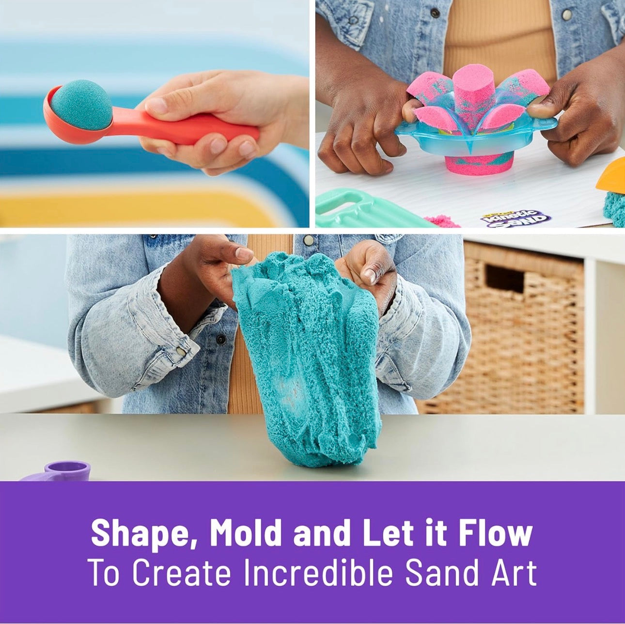 Kinetic Sand 動力沙 Ultimate Sandisfying Set