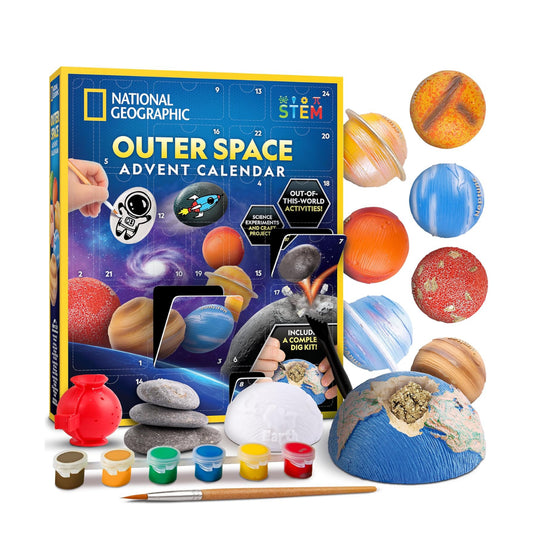 NATIONAL GEOGRAPHIC 太空星際大冒險 聖誕倒數月曆
