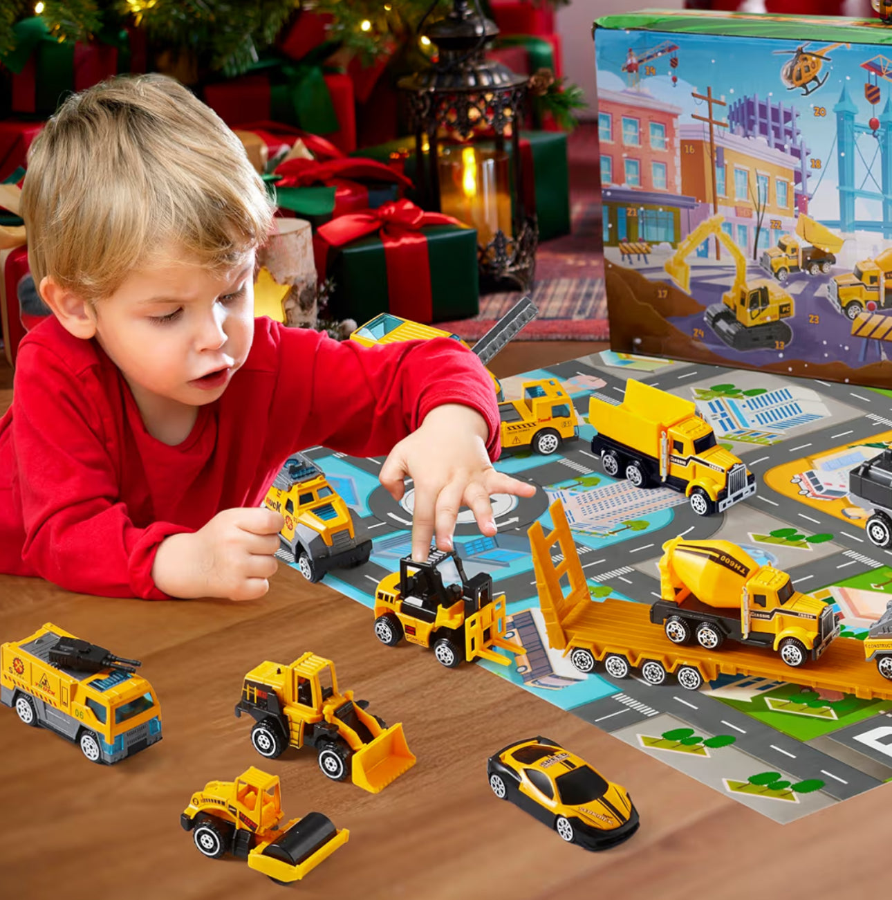 Engineering viechles 工程車車 聖誕倒數月曆