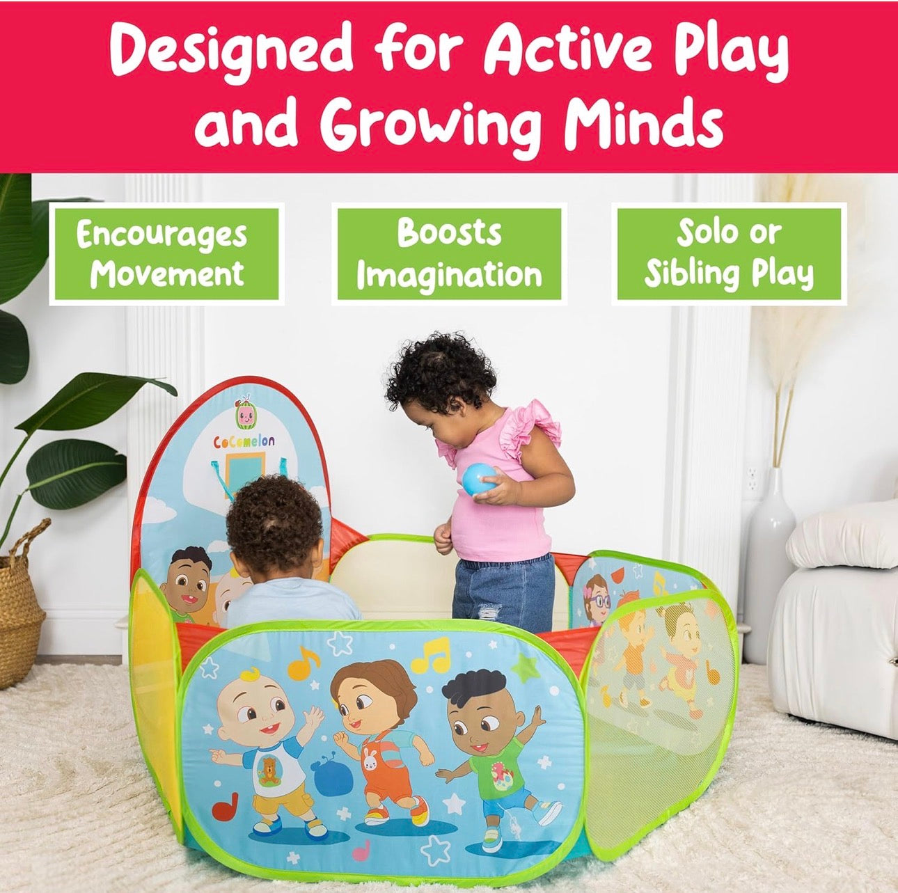 Cocomelon 入樽波波池 (連25個彩色波波)