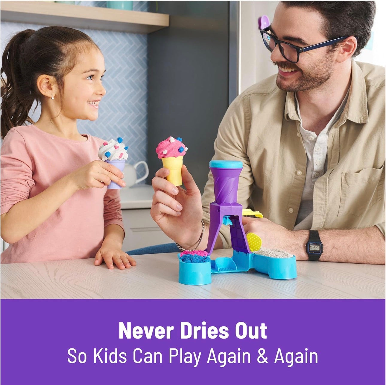 Kinetic Sand 動力沙 Soft Serve Station