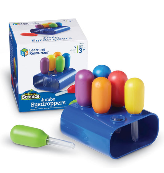 Learning Resources - Jumbo Eyedroppers (Set of 6)