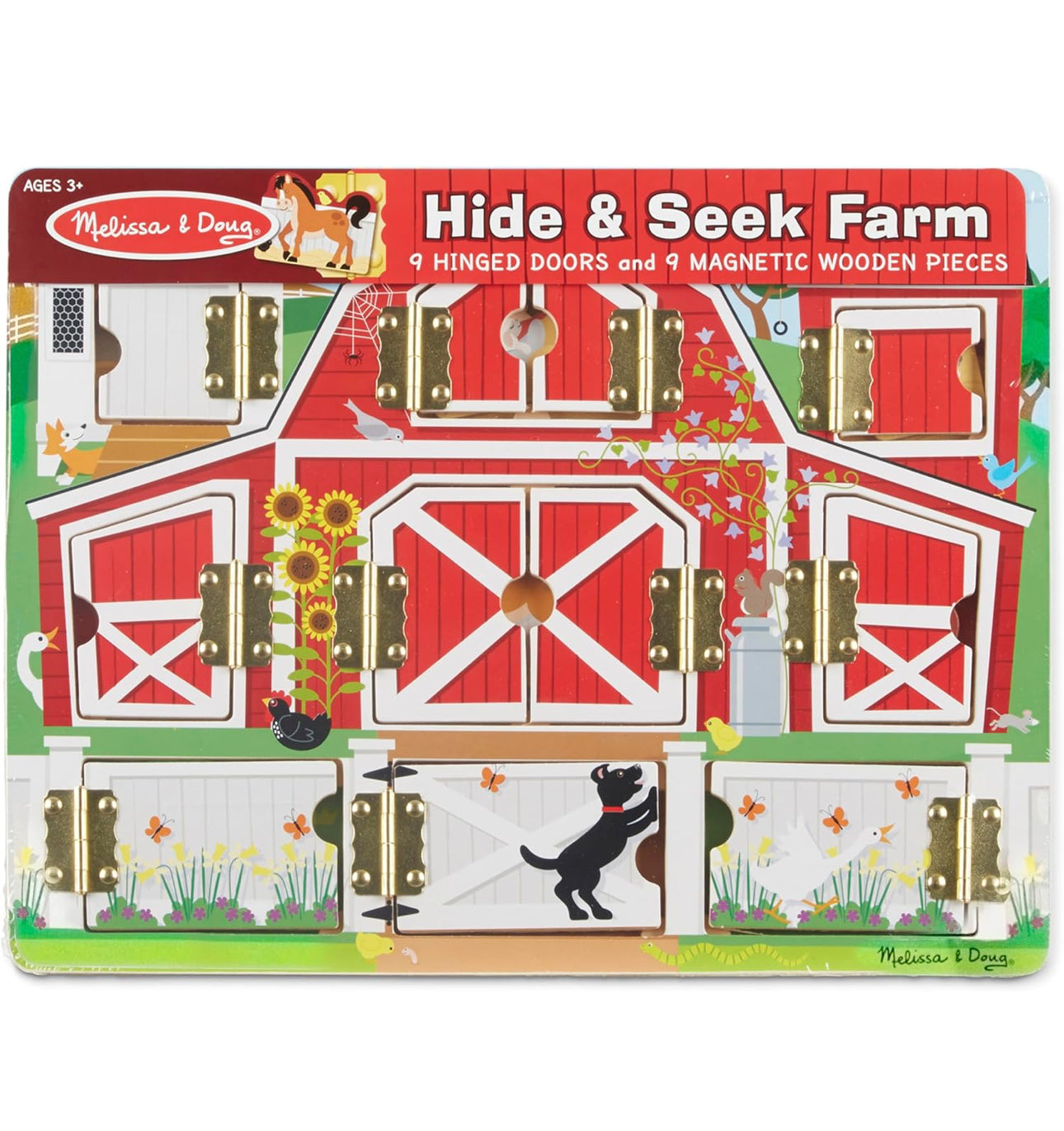 Melissa & Doug - 手多多Busy board (Hide & Seek Farm) 🔓