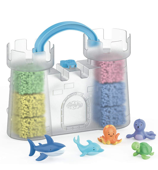 魔塑粒粒黏土 Playfoam GO! Squishy Sandcastle Play Set 🌊
