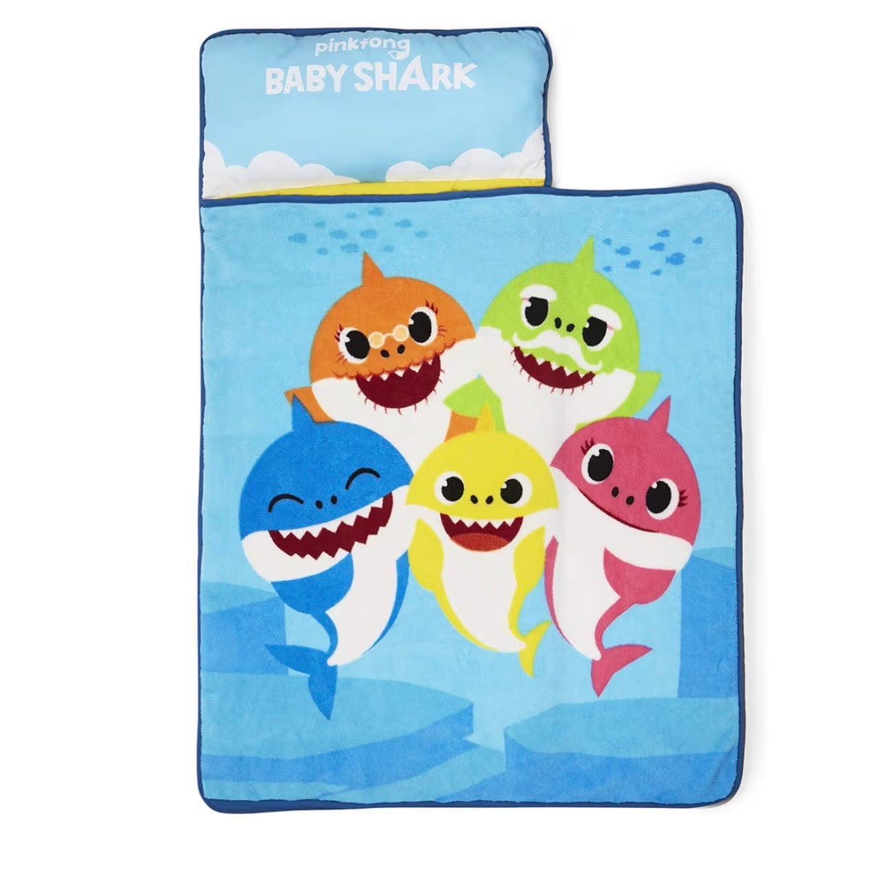 Baby shark Super Soft 珊瑚絨 Nap Mat