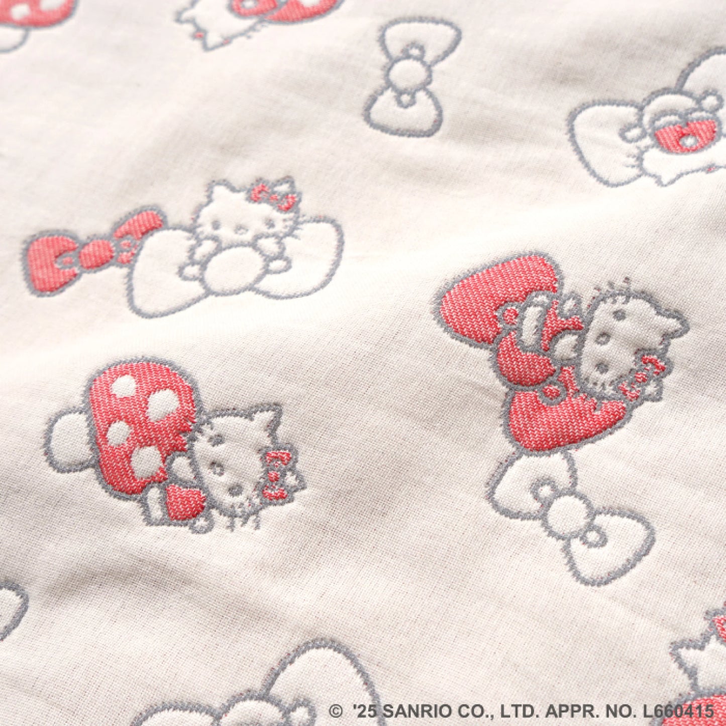 10mois - 日本製六重紗被 (Hello Kitty L size)
