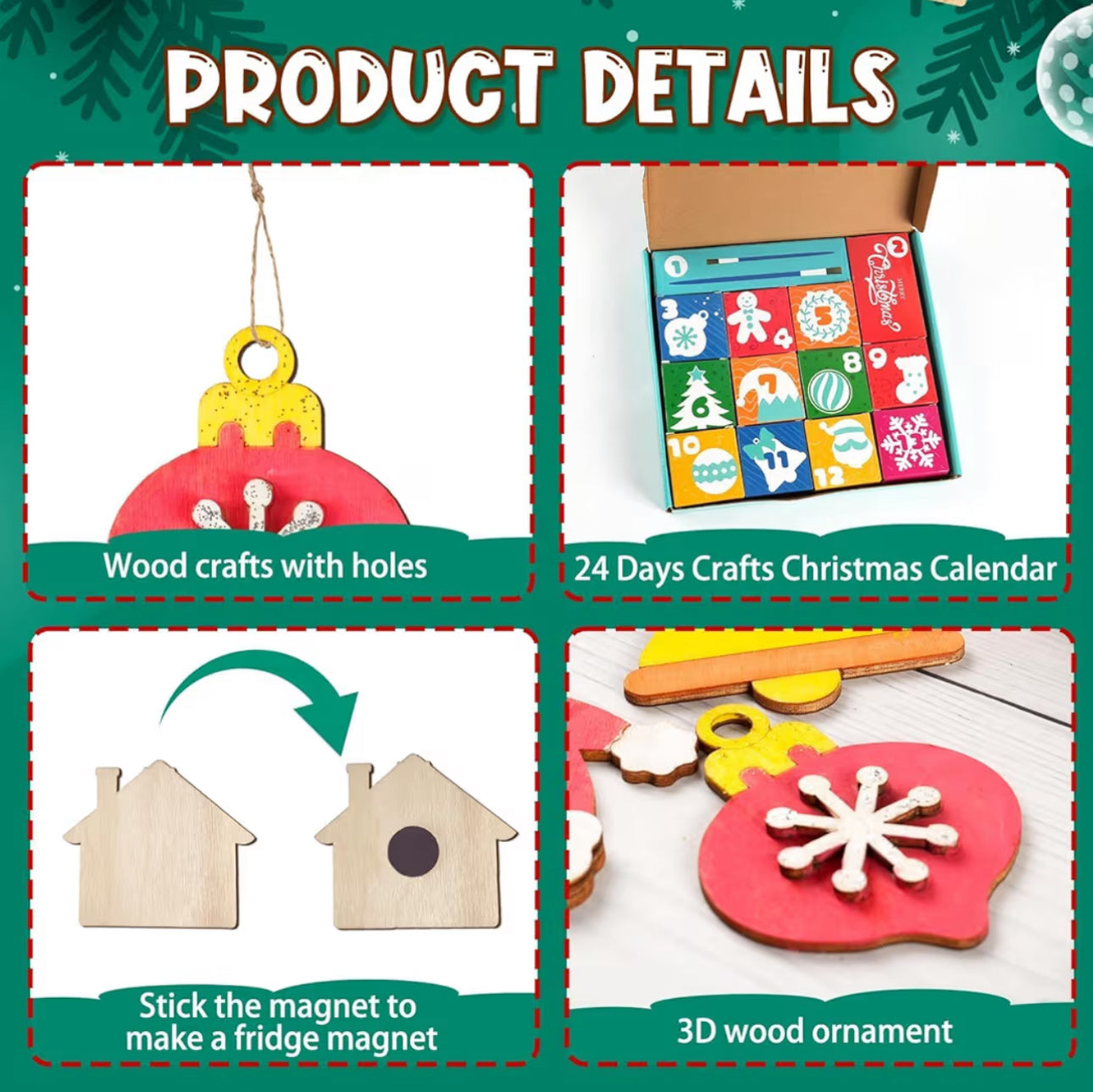 [Limited Time] Santa's Christmas Craft Kit 聖誕小手工套裝
