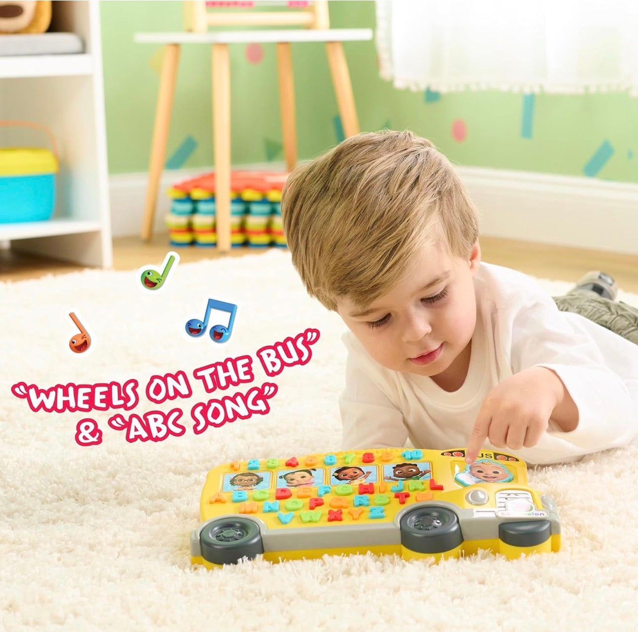 Cocomelon JJ Sing With Me 去街街School Bus
