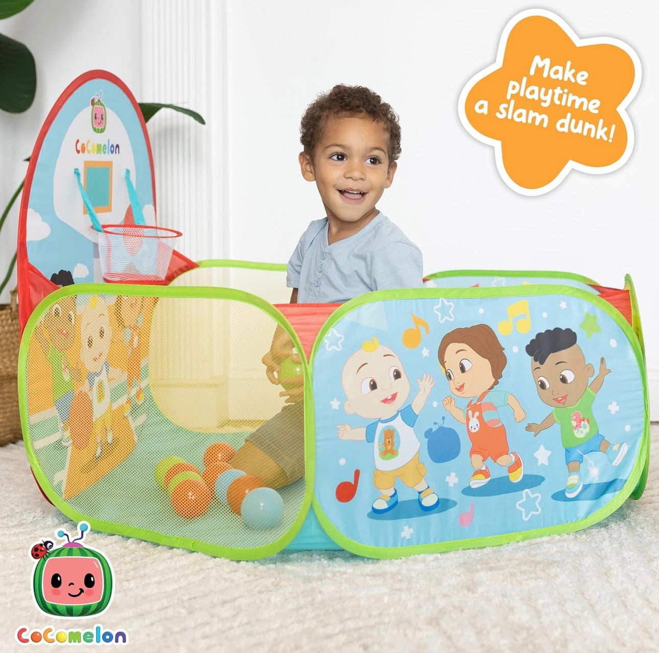 Cocomelon 入樽波波池 (連25個彩色波波)