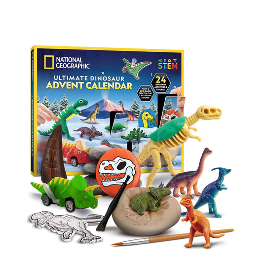 NATIONAL GEOGRAPHIC Dino Lover 恐龍仔大冒險 聖誕倒數月曆
