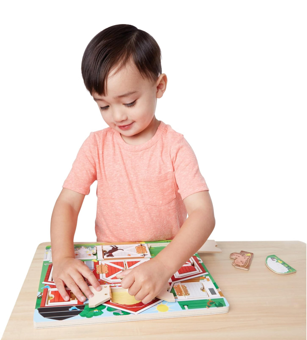 Melissa & Doug - 手多多Busy board (Hide & Seek Farm) 🔓