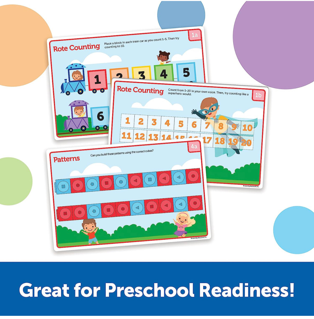 Learning Resources - Pre-school activity 數感訓練彩虹立方