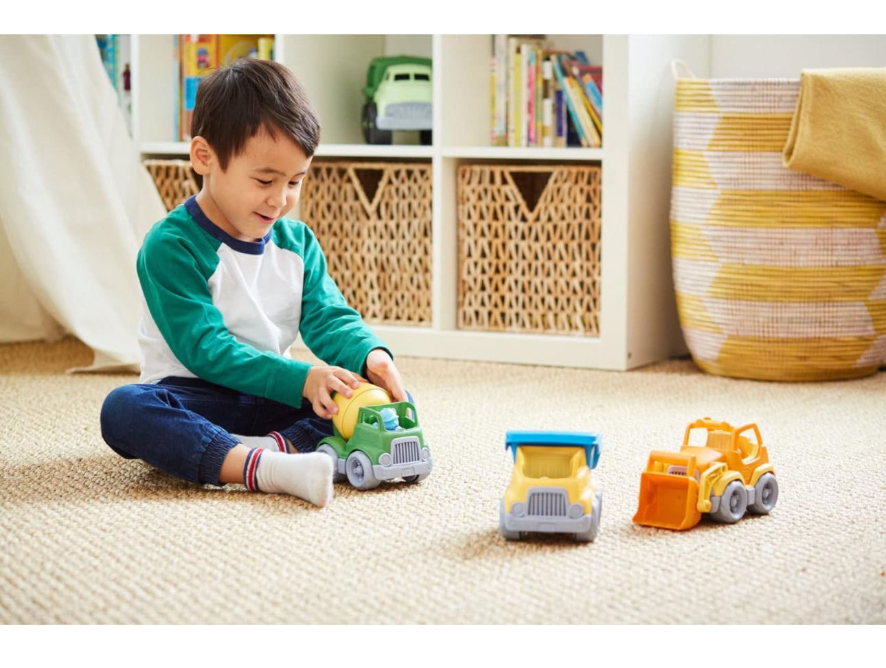 Green Toys - Construction Truck 4件套 Play Set