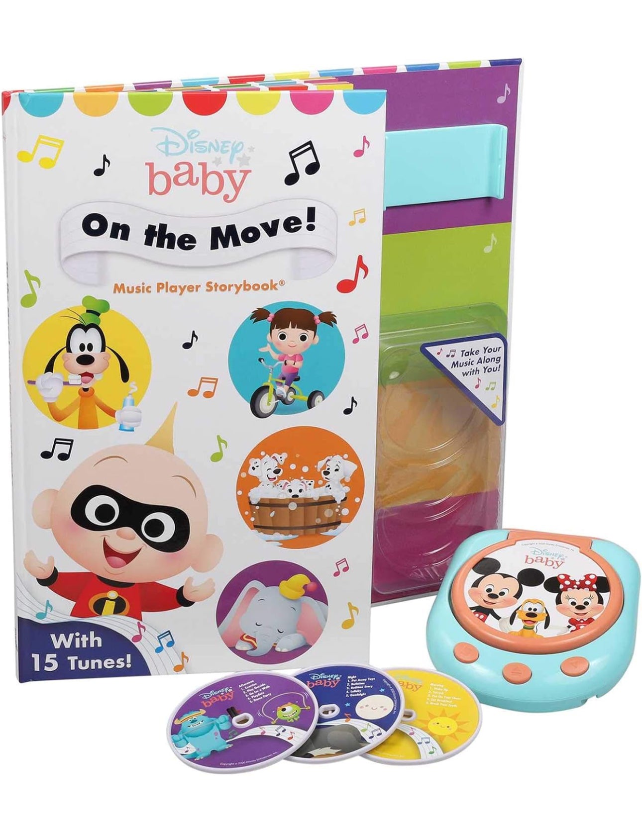 Disney - Disney Baby 經典兒歌 CD player 圖書套裝