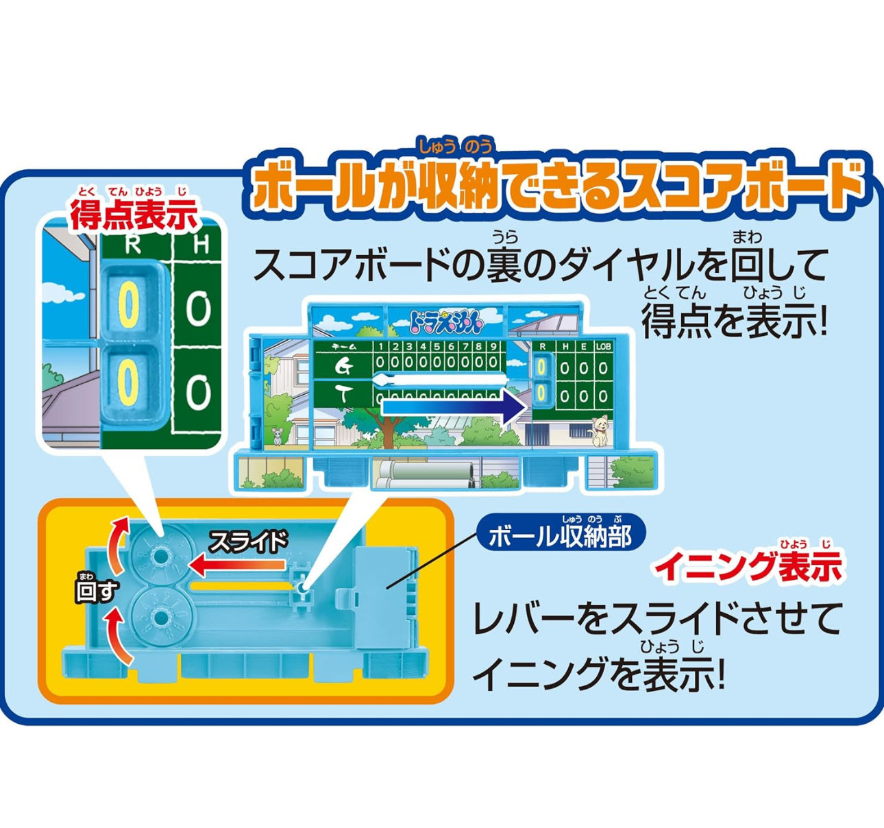 Doraemon 多啦A夢 對戰棒球遊戲盤 ⚾️🧢