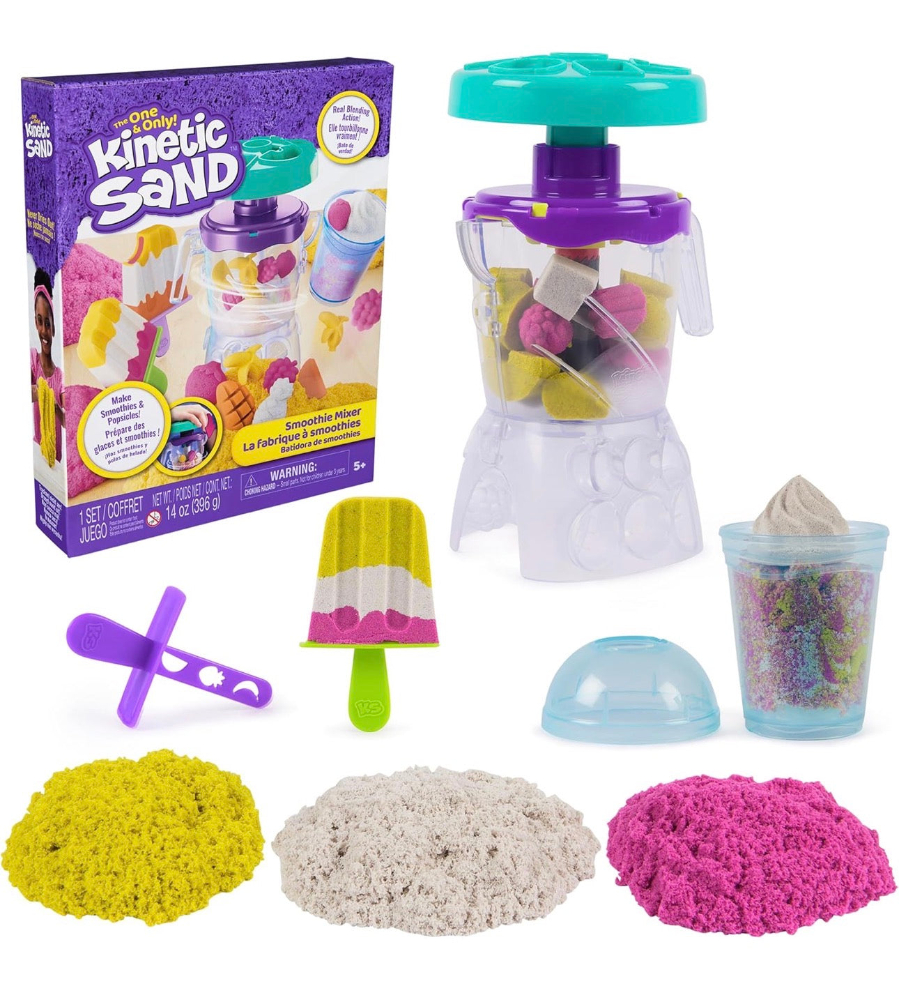 Kinetic Sand 動力沙 Smoothie Mixer Playset