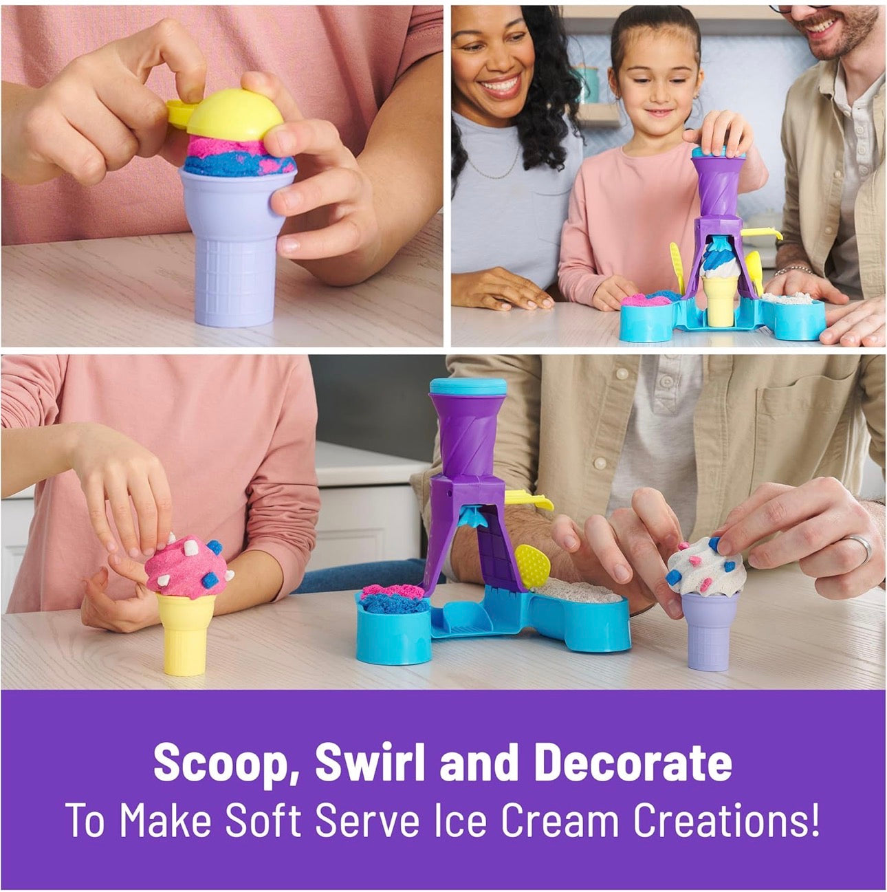 Kinetic Sand 動力沙 Soft Serve Station