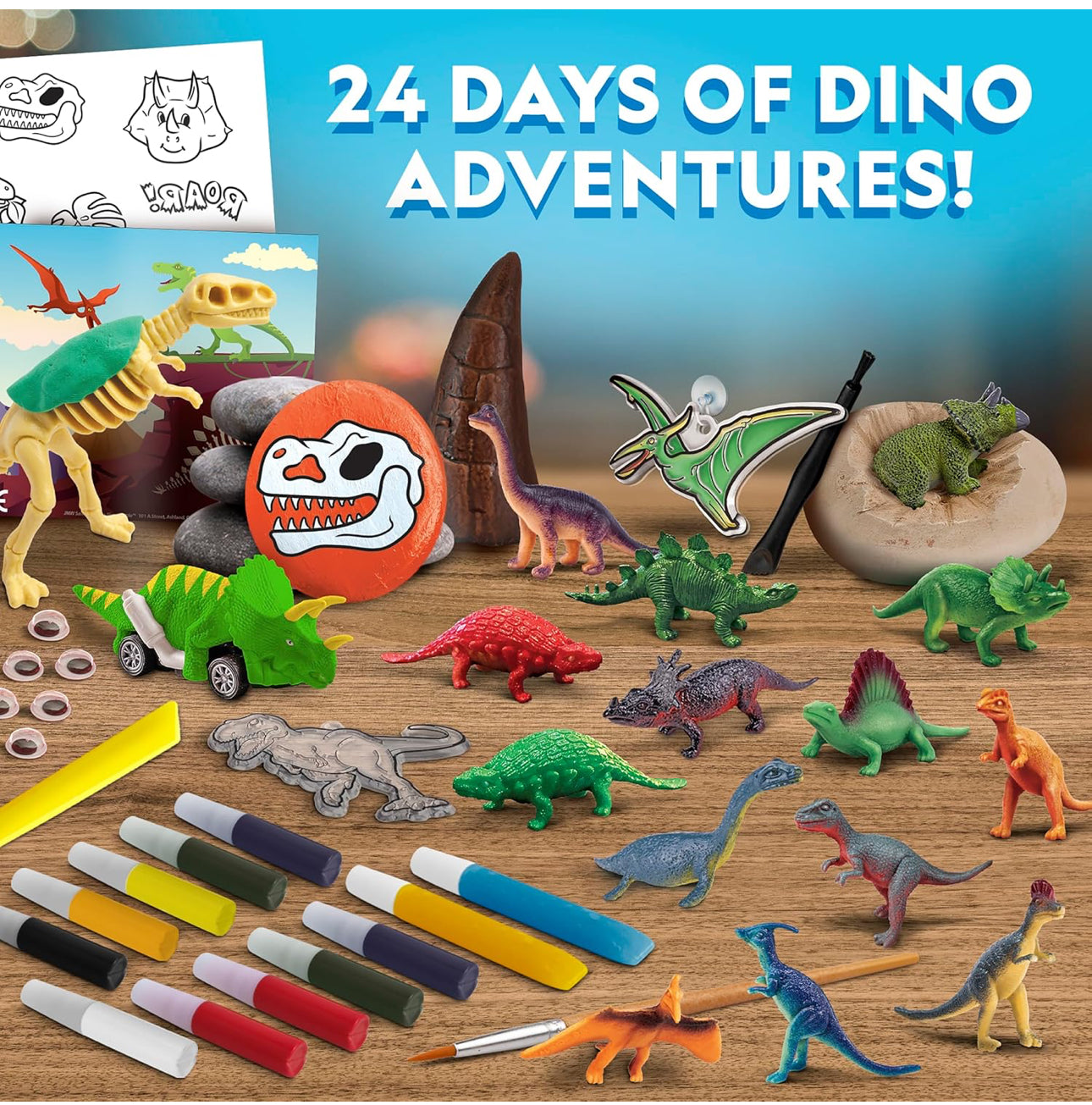 NATIONAL GEOGRAPHIC Dino Lover 恐龍仔大冒險 聖誕倒數月曆