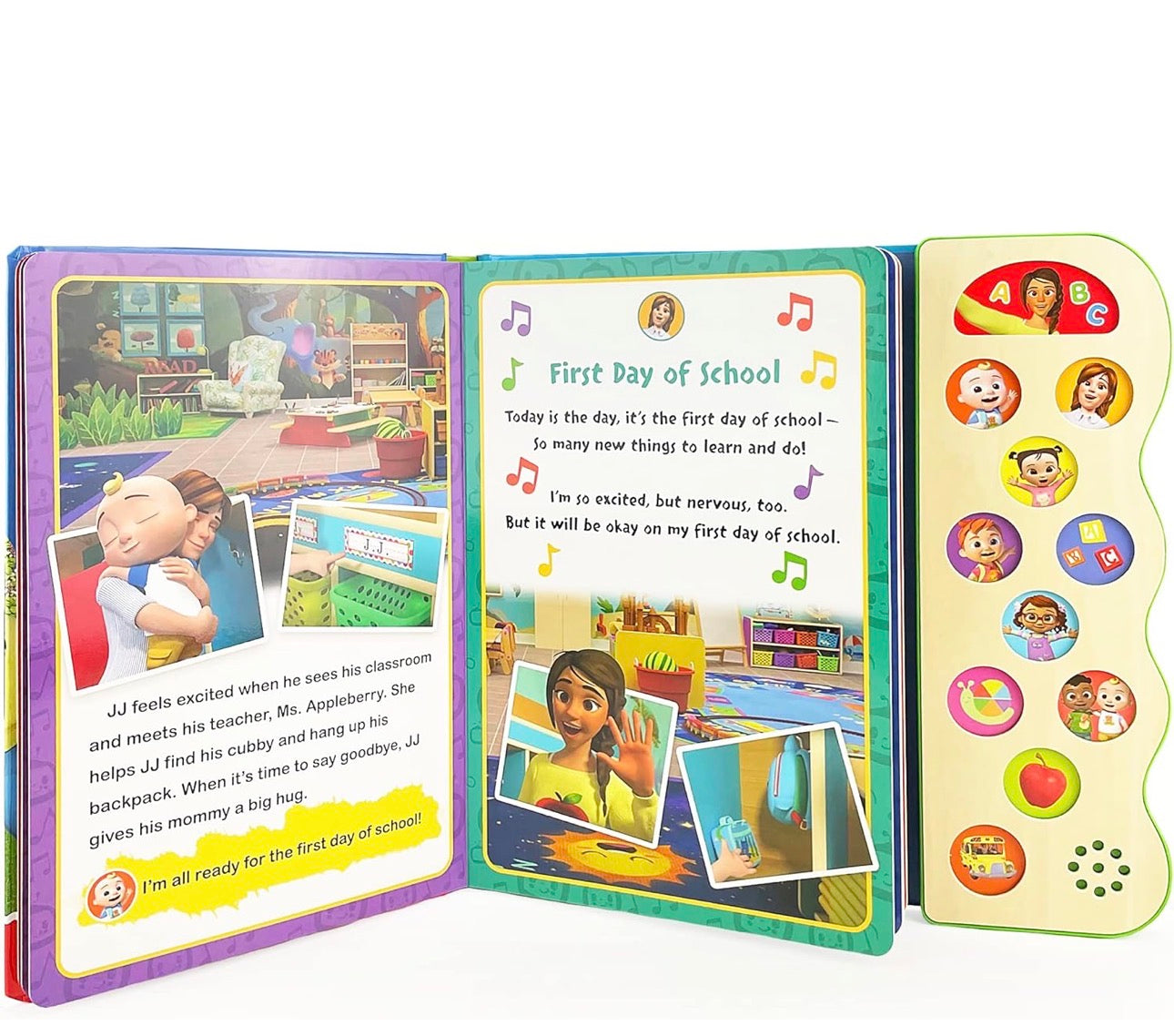 Cocomelon - JJ goes to School 音樂書🎵 👶🏻