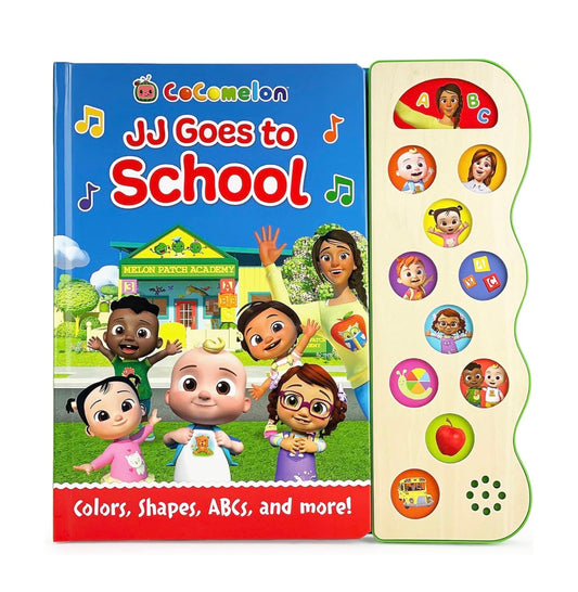 Cocomelon - JJ goes to School 音樂書🎵 👶🏻
