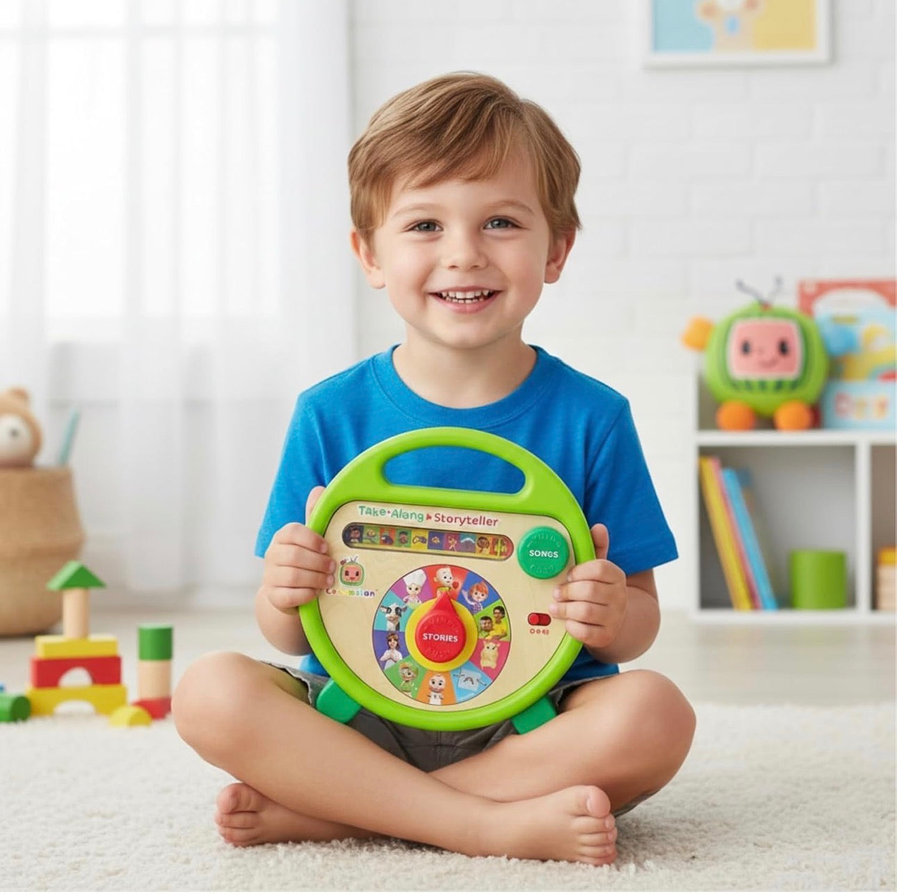 Cocomelon - 音樂故事播放機 連11本圖書套裝🎵 👶🏻