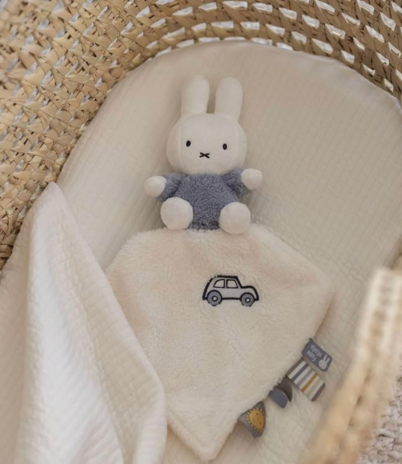 Miffy - 可愛Miffy 毛毛安撫巾