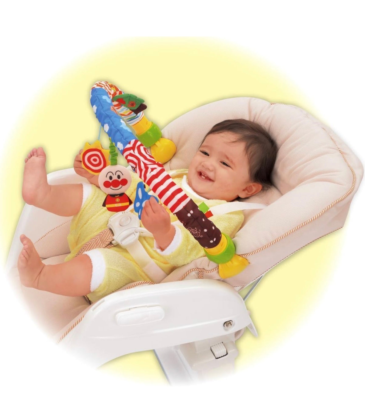 超可愛麵包超人拼布Stroller Bar