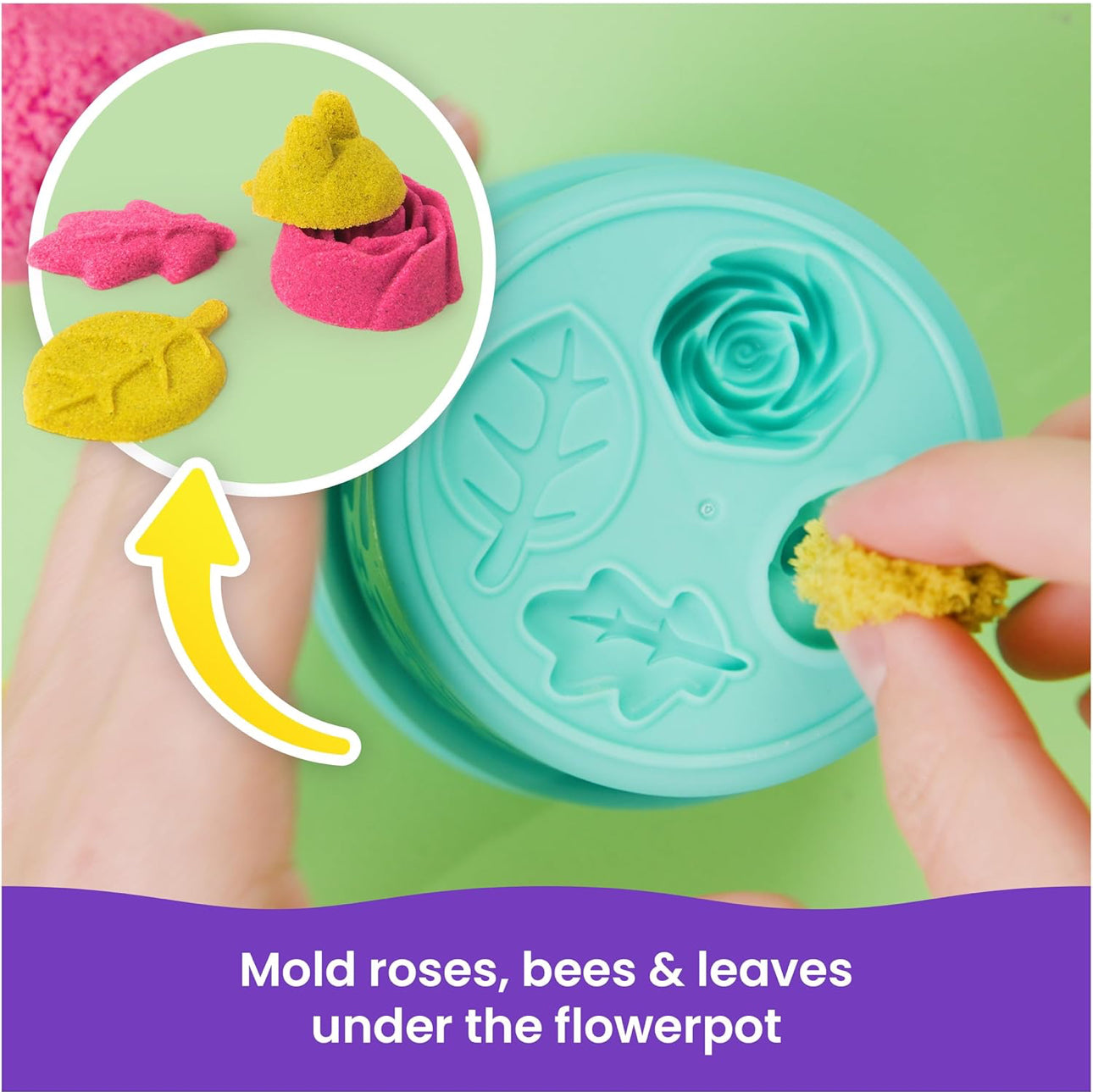 Kinetic Sand 動力沙 Squish Blossom Blooming Flower