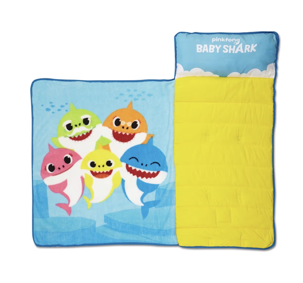 Baby shark Super Soft 珊瑚絨 Nap Mat