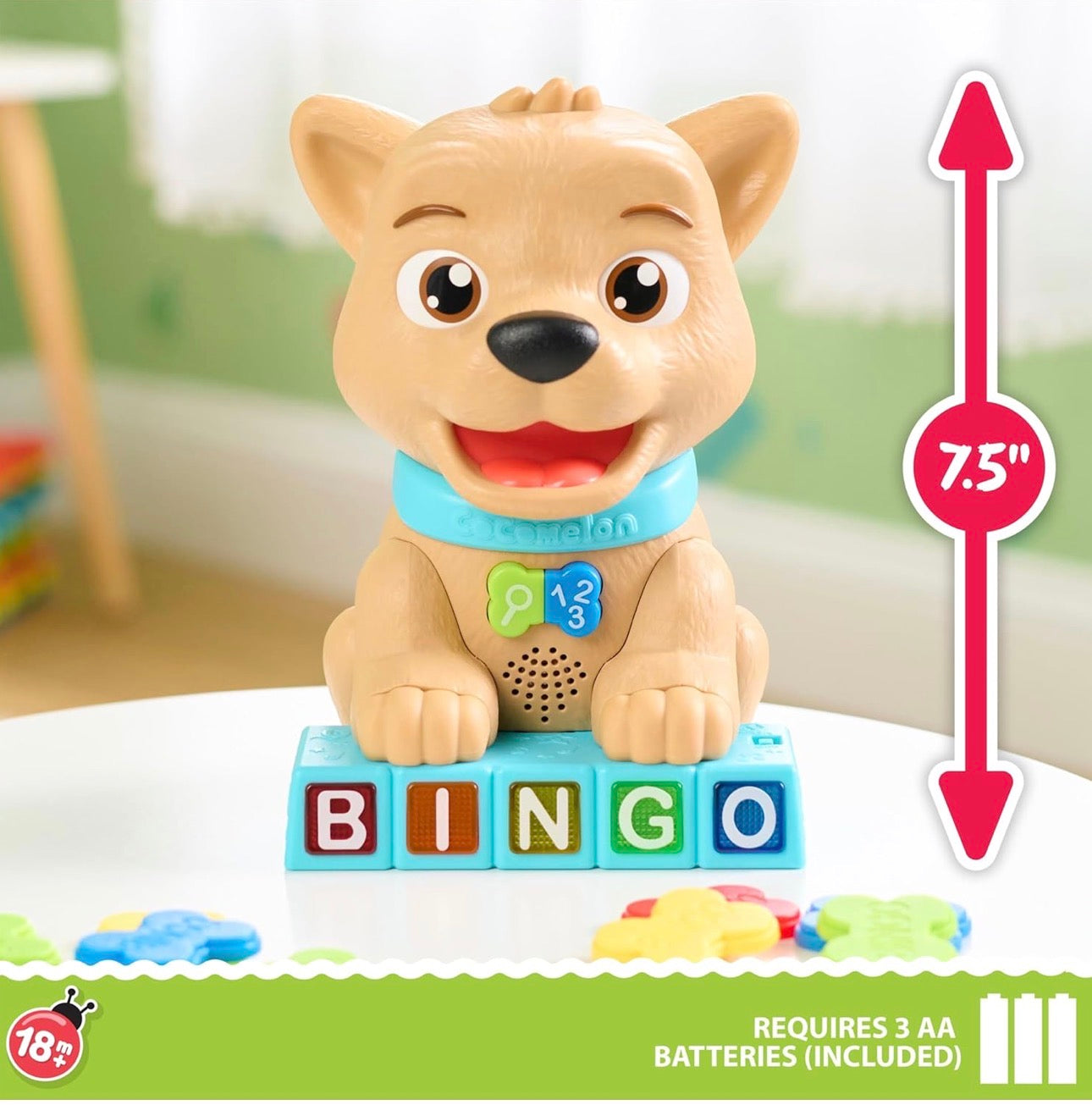Cocomelon Bingo 互動機械狗🐶🎶
