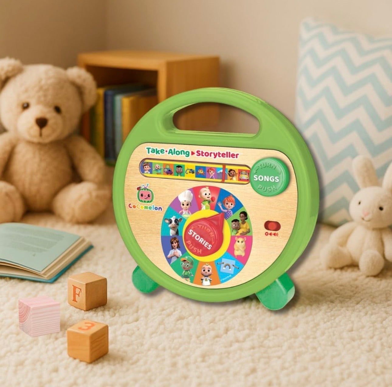 Cocomelon - 音樂故事播放機 連11本圖書套裝🎵 👶🏻