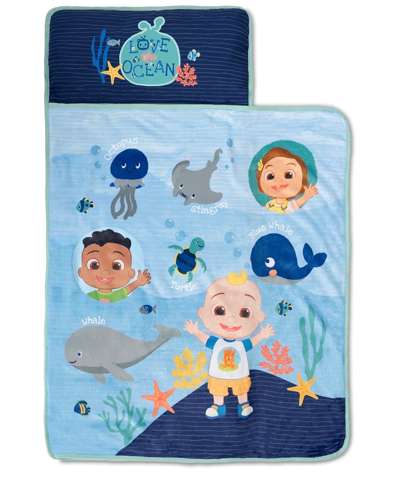 Cocomelon Love The Ocean Nap Mat