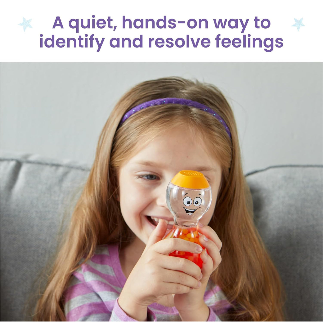 Hand2mind - Big Feelings Sensory Bottles (Secondary Emotions)