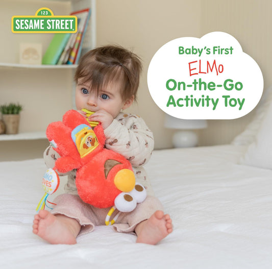 Sesame Street - 超得意芝麻街Elmo 彩紙BB咬咬Buddy (30.5cm)