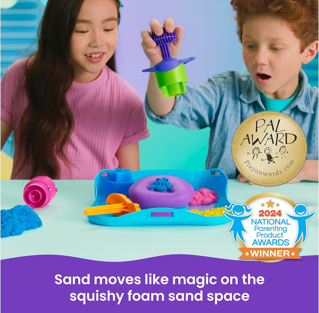 Kinetic Sand 動力沙 Squish Motion Set