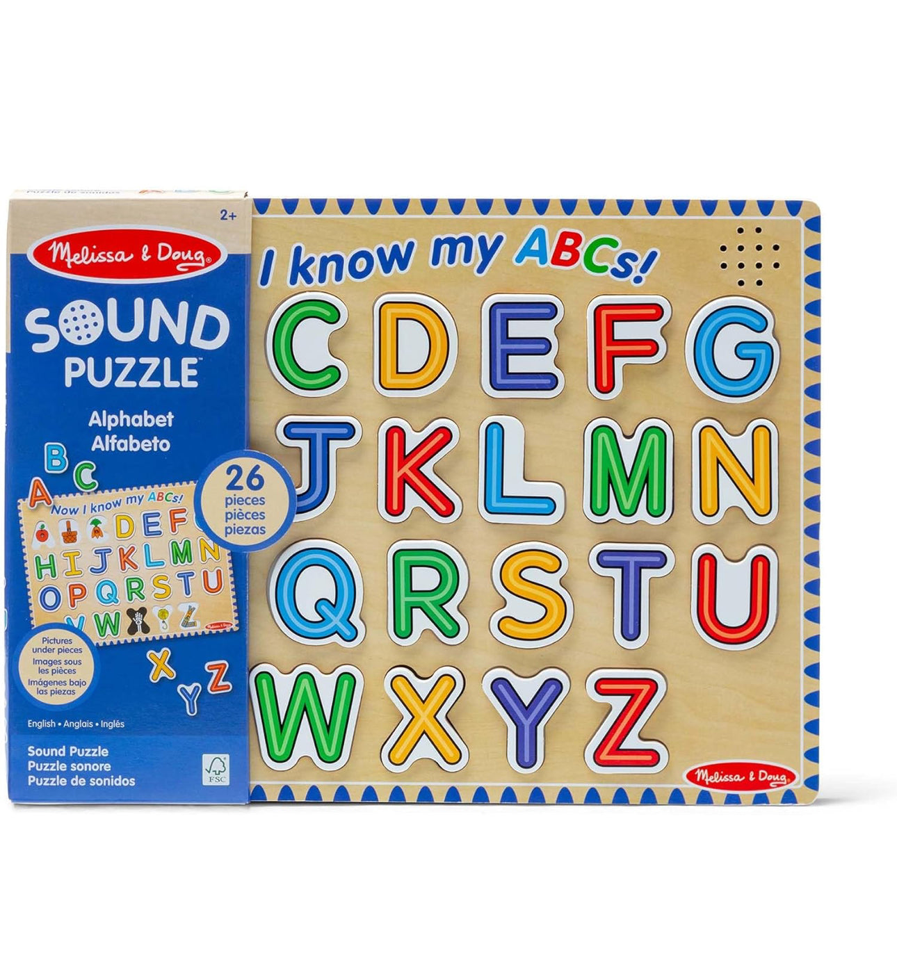 Melissa & Doug - 主題音樂拼圖系列 (Alphabets)